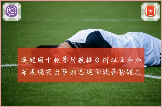 英超前十轮零封数据分析拉亚和加布表现突出萨利巴廷伯波普紧随其后