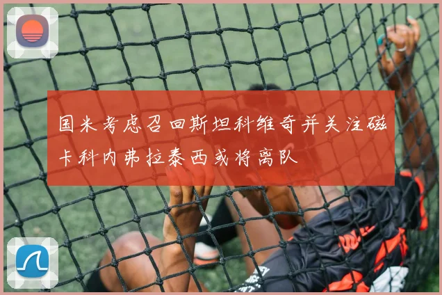 国米考虑召回斯坦科维奇并关注磁卡科内弗拉泰西或将离队